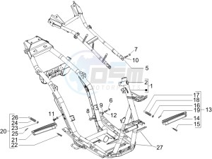 Runner 200 VXR 4t Race (UK) UK drawing Frame bodywork