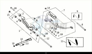 HD 300 (LS30W2Z1-EU) (M2) drawing MAINSTANDENG.HANGER / HD300 (LS30W2Z1-EU) (M2)