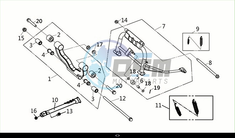 MAINSTANDENG.HANGER / HD300 (LS30W2Z1-EU) (M2)