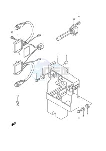 DF 250AP drawing Rectifier/Ignition Coil