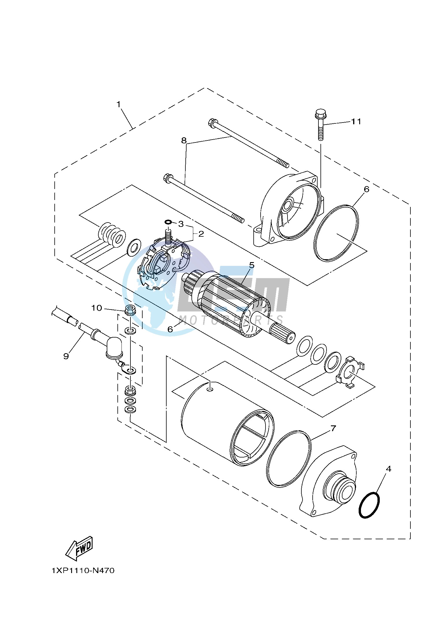 STARTING MOTOR