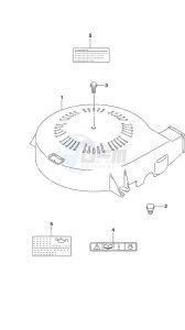 DF 140A drawing Ring Gear Cover