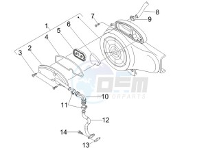 S 50 4T 2V 25 Kmh NL drawing Secondary air box