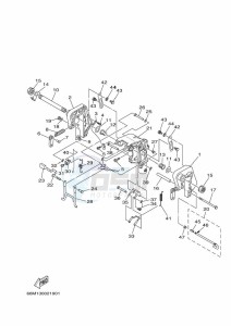 F15AMHL drawing FRONT-FAIRING-BRACKET