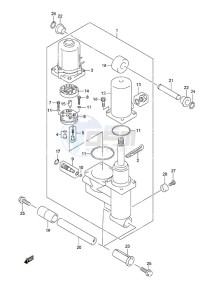 DF 60A drawing Trim Cylinder