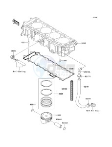 JT 1500 D [STX] (D9F) D9F drawing CYLINDER_PISTON-- S- -