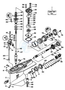 250AETO drawing PROPELLER-HOUSING-AND-TRANSMISSION-1