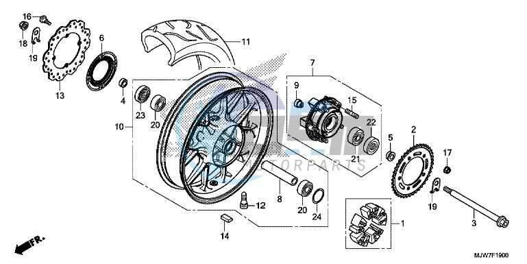 REAR WHEEL