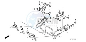 CB1000RAB drawing IGNITION COIL