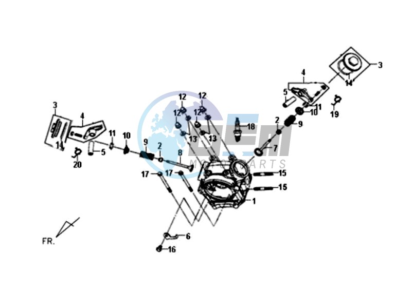 CYLINDER HEAD CPL