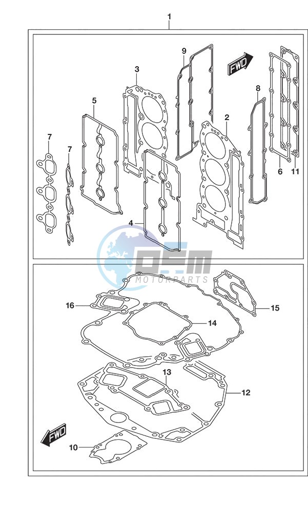 Gasket Set SS Model