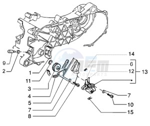 NRG 50 power DD drawing Oil pump