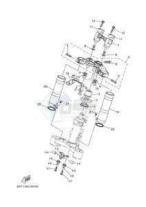 MT-07 MTN690 (BATS) drawing STEERING