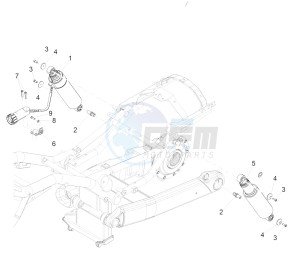 MGX 21 FLYING FORTRESS 1380 APAC drawing Shock absorber