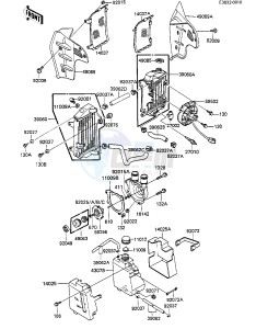 KL 600 A [KL600] (A1) [KL600] drawing RADIATORS_FAN_WATER PUMP