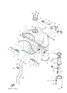 XT1200ZE SUPER TENERE ABS (2KB9 2KBA) drawing FUEL