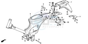 C70CW drawing FRAME BODY (1)