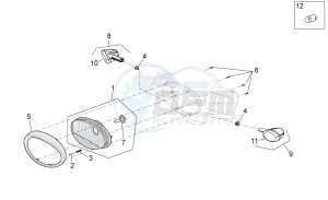 Scarabeo 50 2t drawing Lights