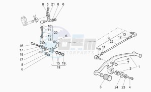 California 1100 Stone - Metal PI EV/EV Touring PI drawing Gear lever