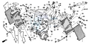 XL1000VA VARADERO drawing RADIATOR