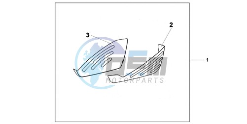 PANNIER SCUFF PAD SET B