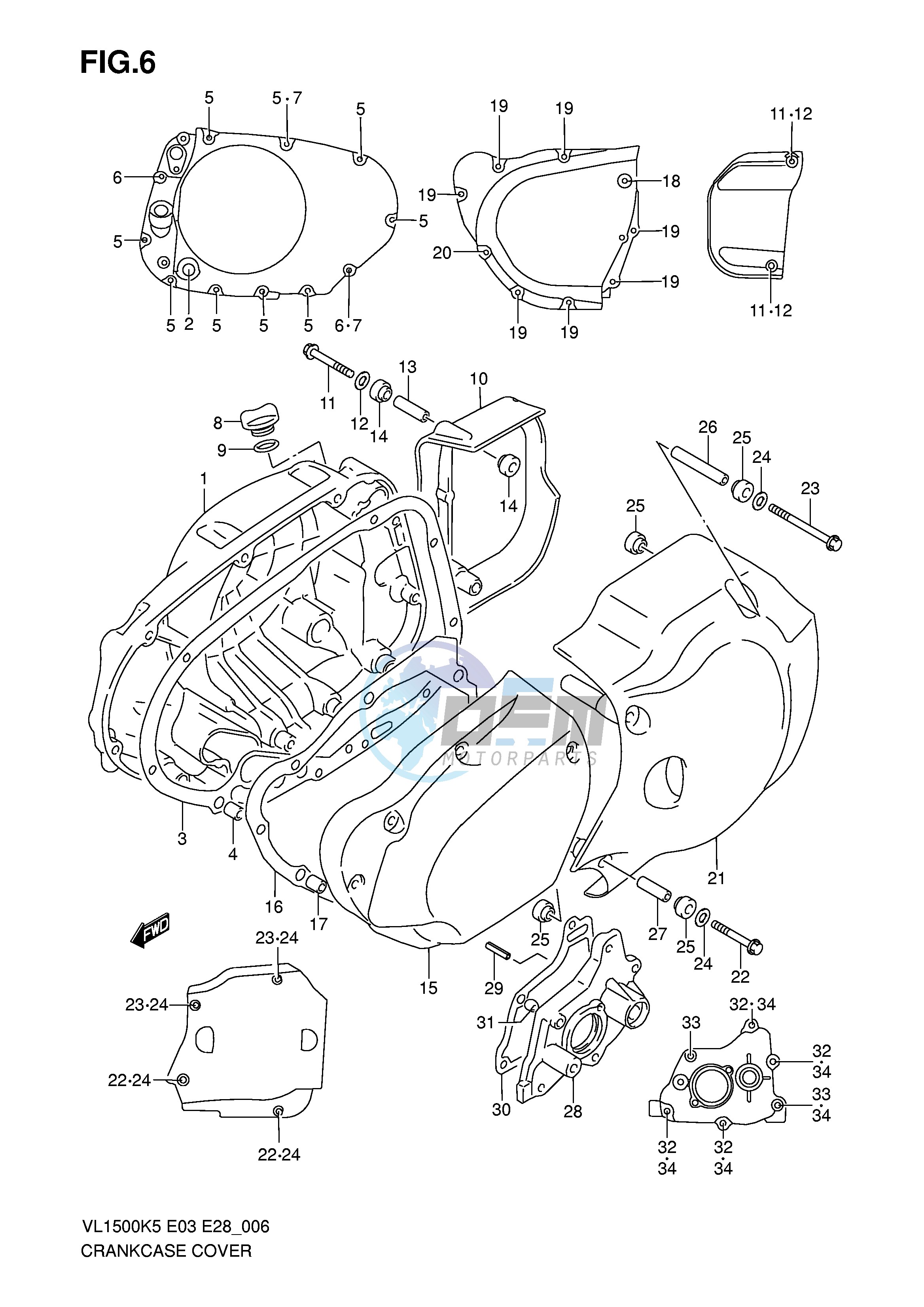 CRANKCASE COVER