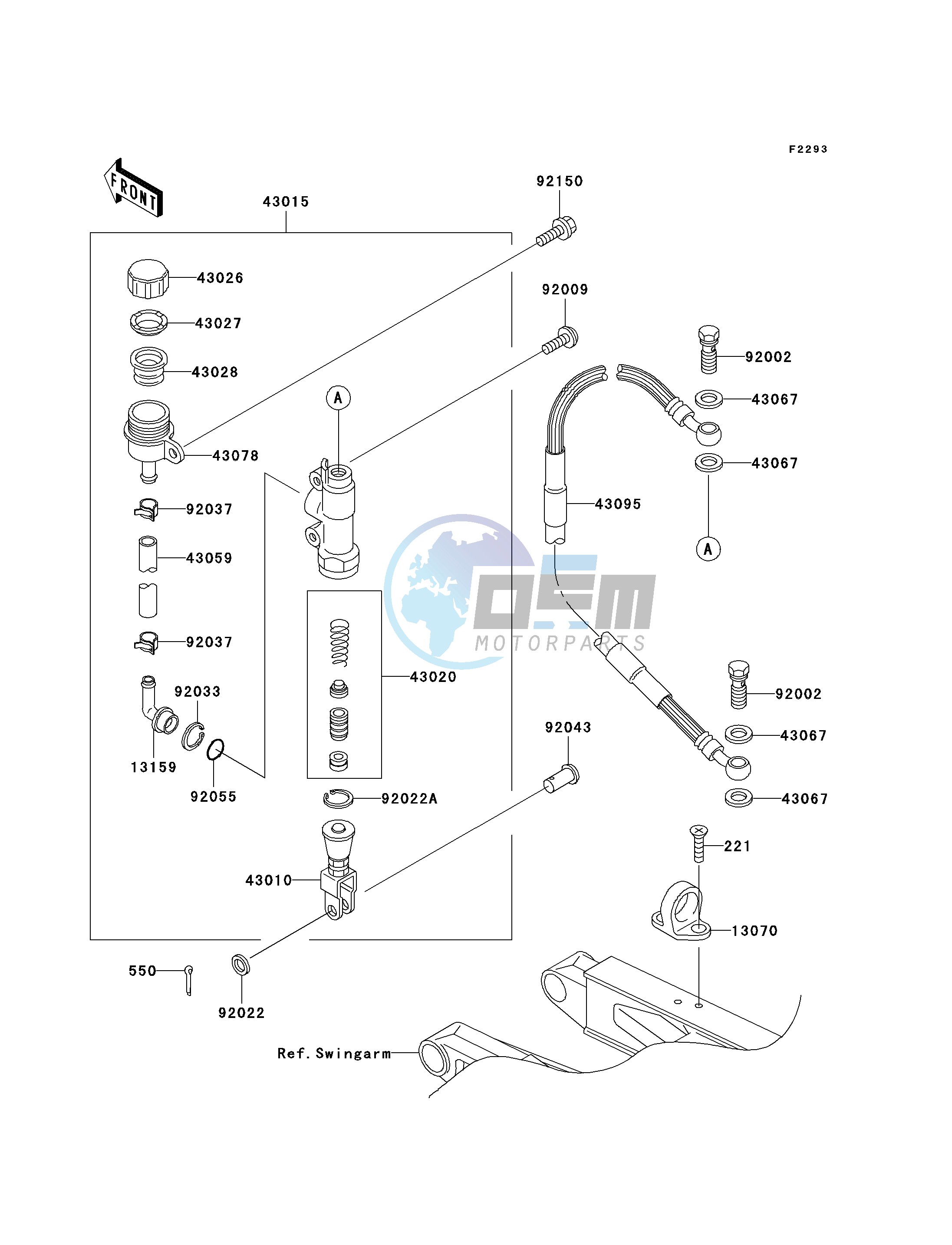 REAR MASTER CYLINDER