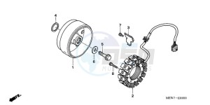 NT700VAA France - (F / ABS) drawing GENERATOR