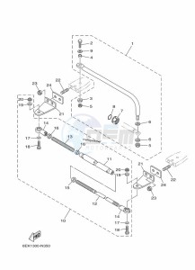 F115BETX drawing STEERING-ATTACHMENT