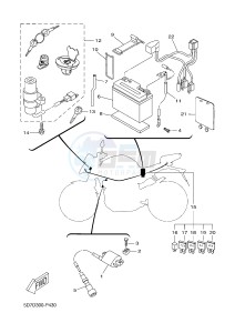 MT125A MT-125 ABS (BR34 BR34 BR34 BR34 BR34) drawing ELECTRICAL 1