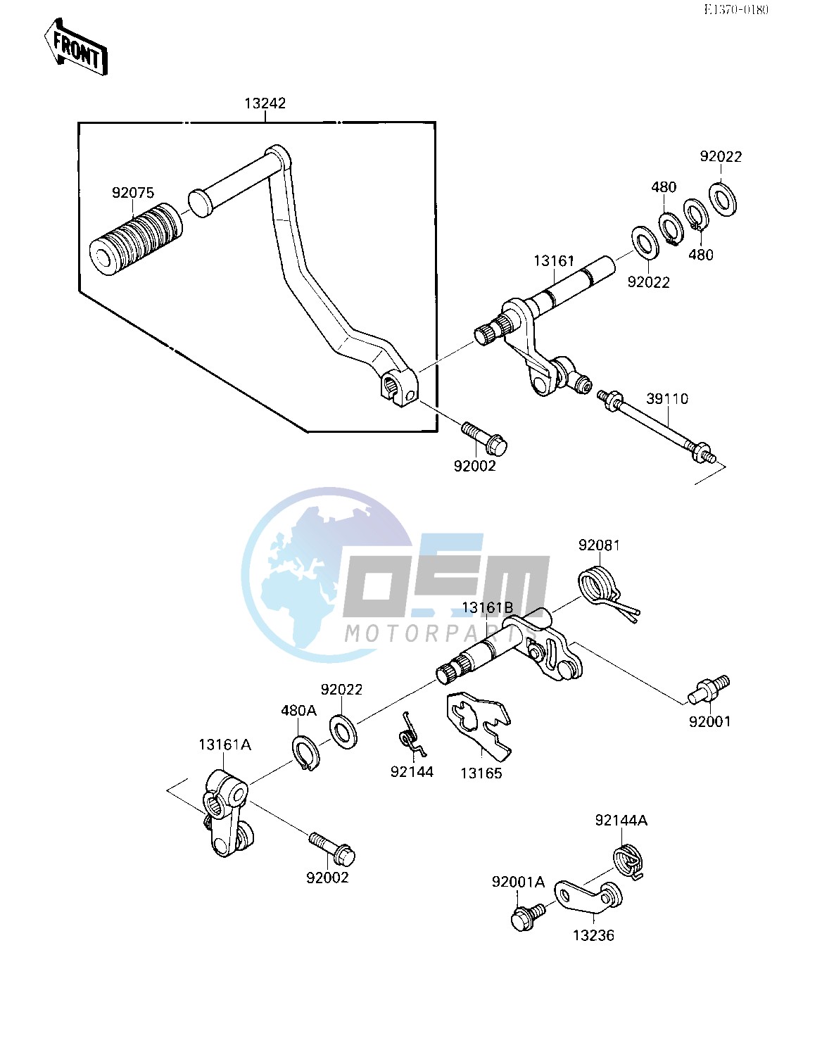 GEAR CHANGE MECHANISM