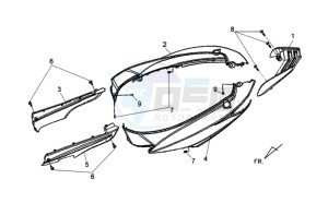 JET 4 R50 drawing COWLING