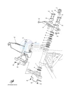 YBR125E (4P2G 4P2H 4P2J) drawing STEERING