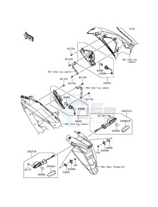 ER-6F EX650EFF XX (EU ME A(FRICA) drawing Turn Signals