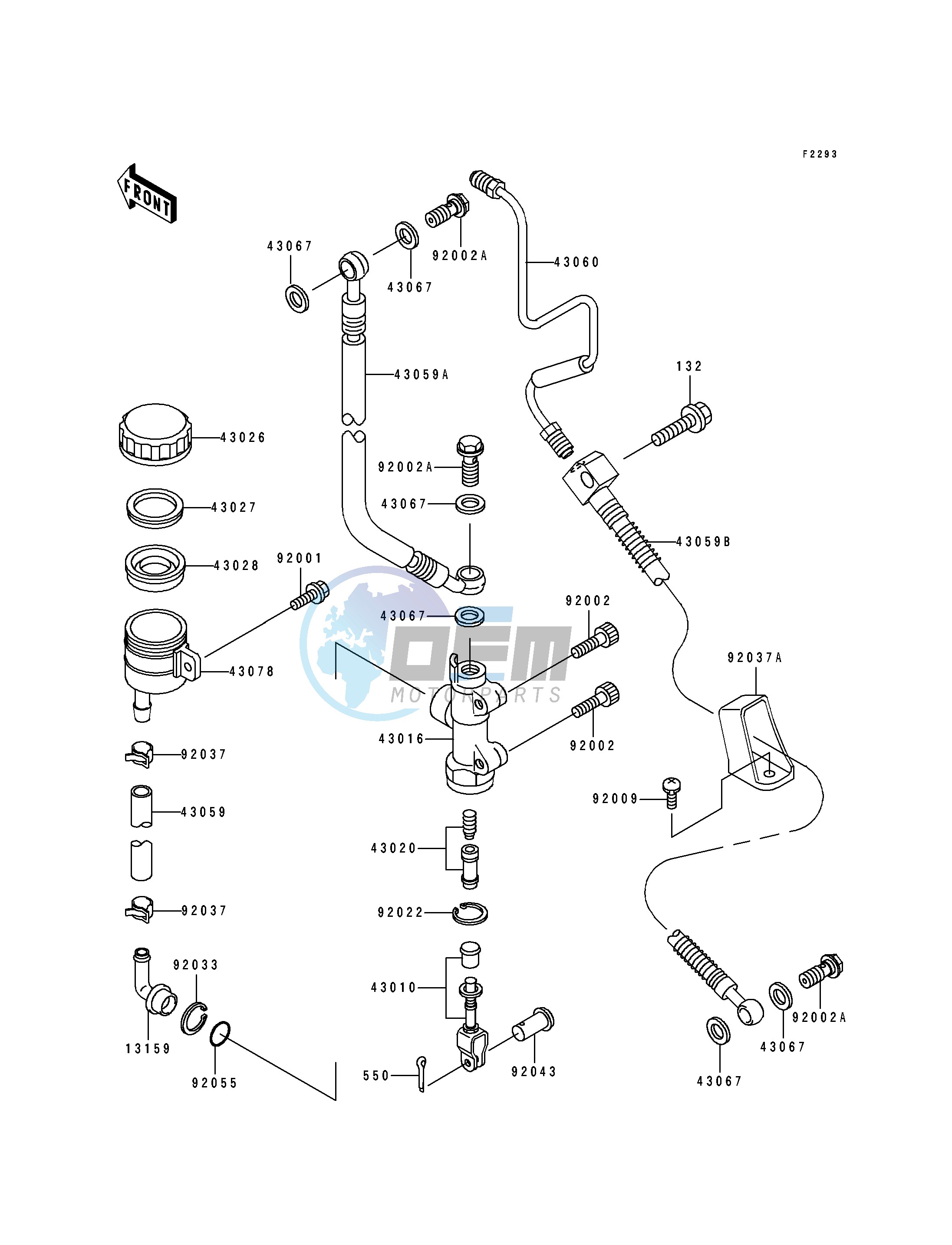 REAR MASTER CYLINDER