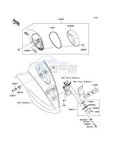 VN900_CLASSIC VN900B6F GB XX (EU ME A(FRICA) drawing Taillight(s)