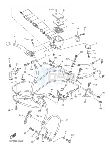 FZ8-NA 800 FZ8 (NAKED, ABS) (59P5) drawing FRONT MASTER CYLINDER