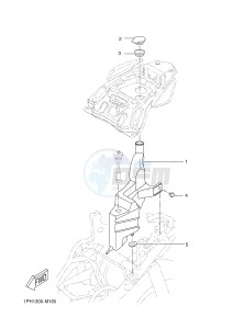 NS50N AEROX NAKED (1PL3 1PL3 1PL3) drawing OIL TANK