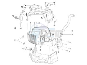 Typhoon 125 4t 2v e3 (USA) USA drawing Cylinder head cover