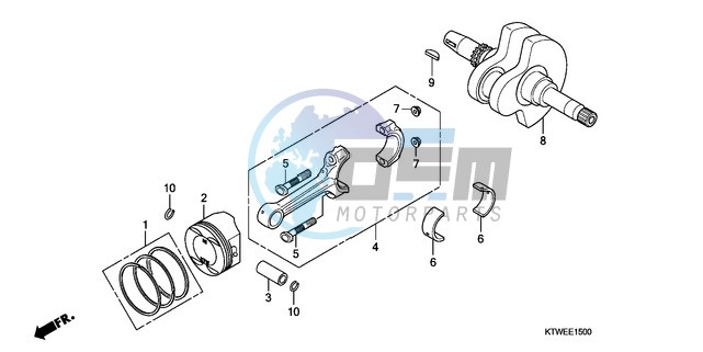 CRANKSHAFT/PISTON