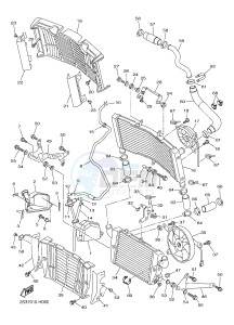 VMX17 VMAX17 1700 (2CEN) drawing RADIATOR & HOSE