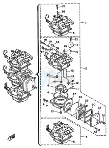 30DMHO drawing CARBURETOR