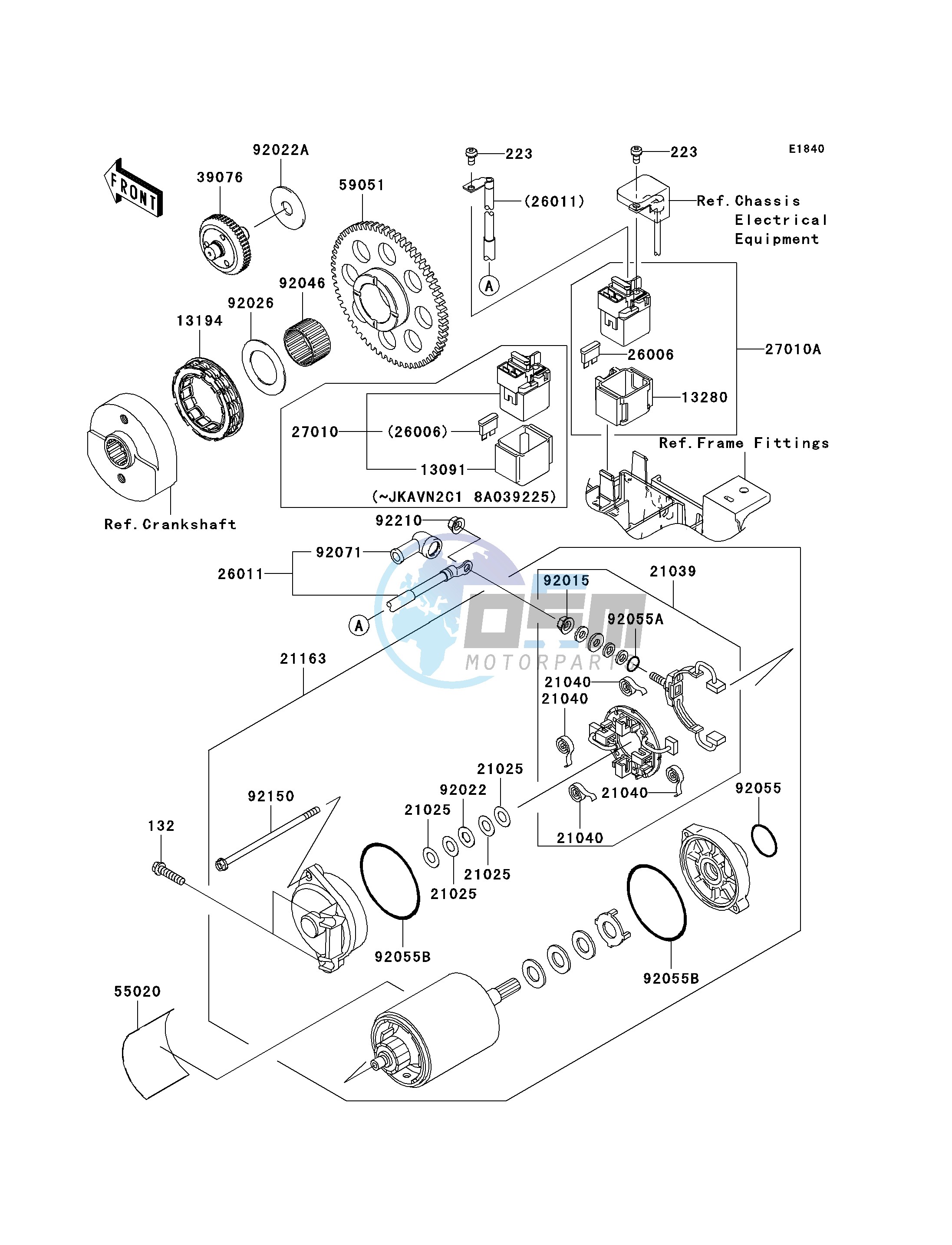 STARTER MOTOR