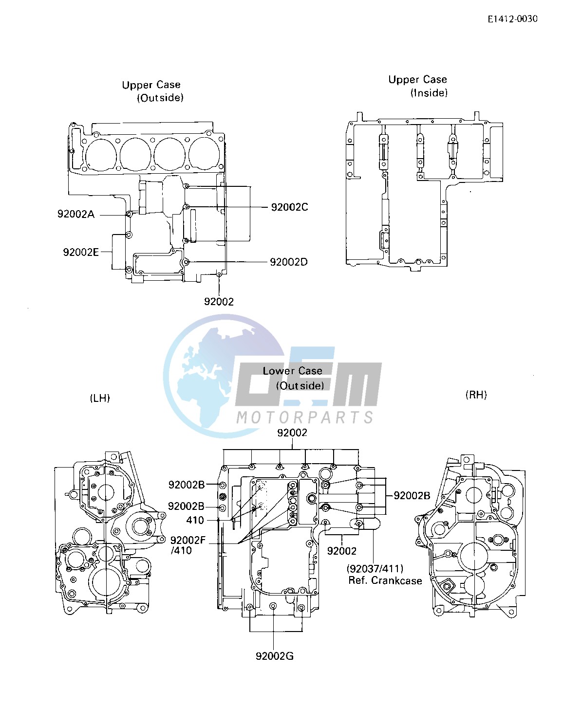 CRANKCASE BOLT PATTERN