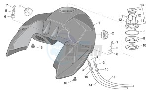 ETV 1000 Capo Nord Capo Nord drawing Fuel Tank