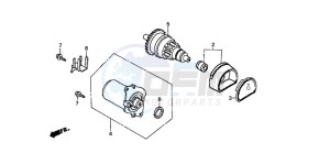 SGX50 drawing STARTING MOTOR