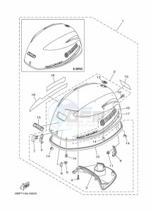 F25DETL drawing TOP-COWLING