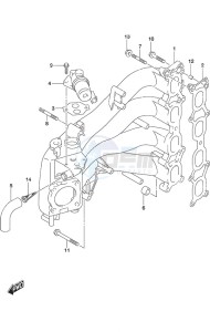 DF 140A drawing Intake Manifold