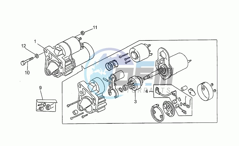 Starter motor