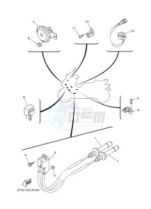 XP500 TMAX T-MAX 530 (2PWL) drawing ELECTRICAL 2